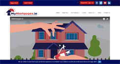 Desktop Screenshot of mymortgages.ie