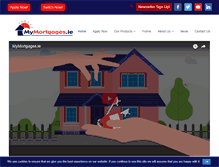Tablet Screenshot of mymortgages.ie